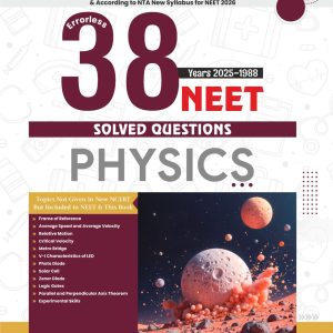 38 Yrs. Physics Solved Questions for NEET