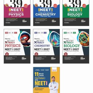 Disha Combo (7 Books) Victory NTA NEET (UG) 2027 New Syllabus Study Notes, Chapter-wise PYQs & Test Series 4th Edn | Physics, Chemistry & Biology Study Package, PYQs & Mock Tests | 100% Solutions