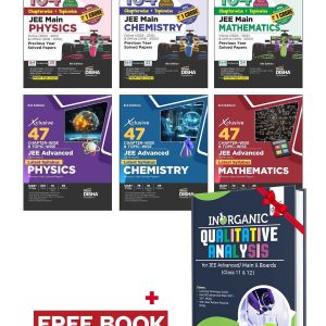 Combo 164 JEE Main (New Syllabus) & 47 Xclusive JEE Advanced PHYSICS, CHEMISTRY & MATHEMATICS Chapterwise & Topicwise Previous Year Solved Papers (set of 2 Books) 2nd Edition | PYQ Question Bank