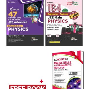 Combo 164 JEE Main (New Syllabus) & 47 Xclusive JEE Advanced Physics Chapterwise & Topicwise Previous Year Solved Papers (set of 2 Books) 2nd Edition | IIT-JEE PYQ Question Bank in NCERT Flow