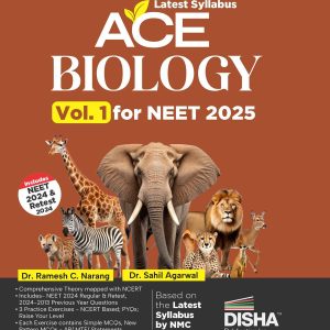 Disha New Syllabus ACE Biology Vol. 1 for NEET 2025 - 6th Edition | Based on the new syllabus by NMC | 100% useful for CUET & Class 12