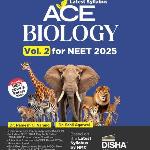 Disha New Syllabus ACE Biology Vol. 1 for NEET 2025 - 6th Edition | Based on the new syllabus by NMC | 100% useful for CUET & Class 12