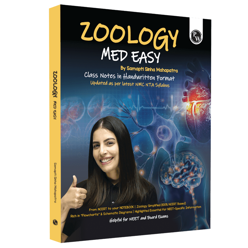 Zoology Med Easy For NEET and Board Exams 2024-25 | Flowcharts, Schematic Diagrams Samapti Sinha Mahapatra Handwritten Notes