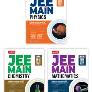 JEE Main Physics, Chemistry, Mathematics Chapterwise Theory with MCQs Book For 2026 Exam Combo